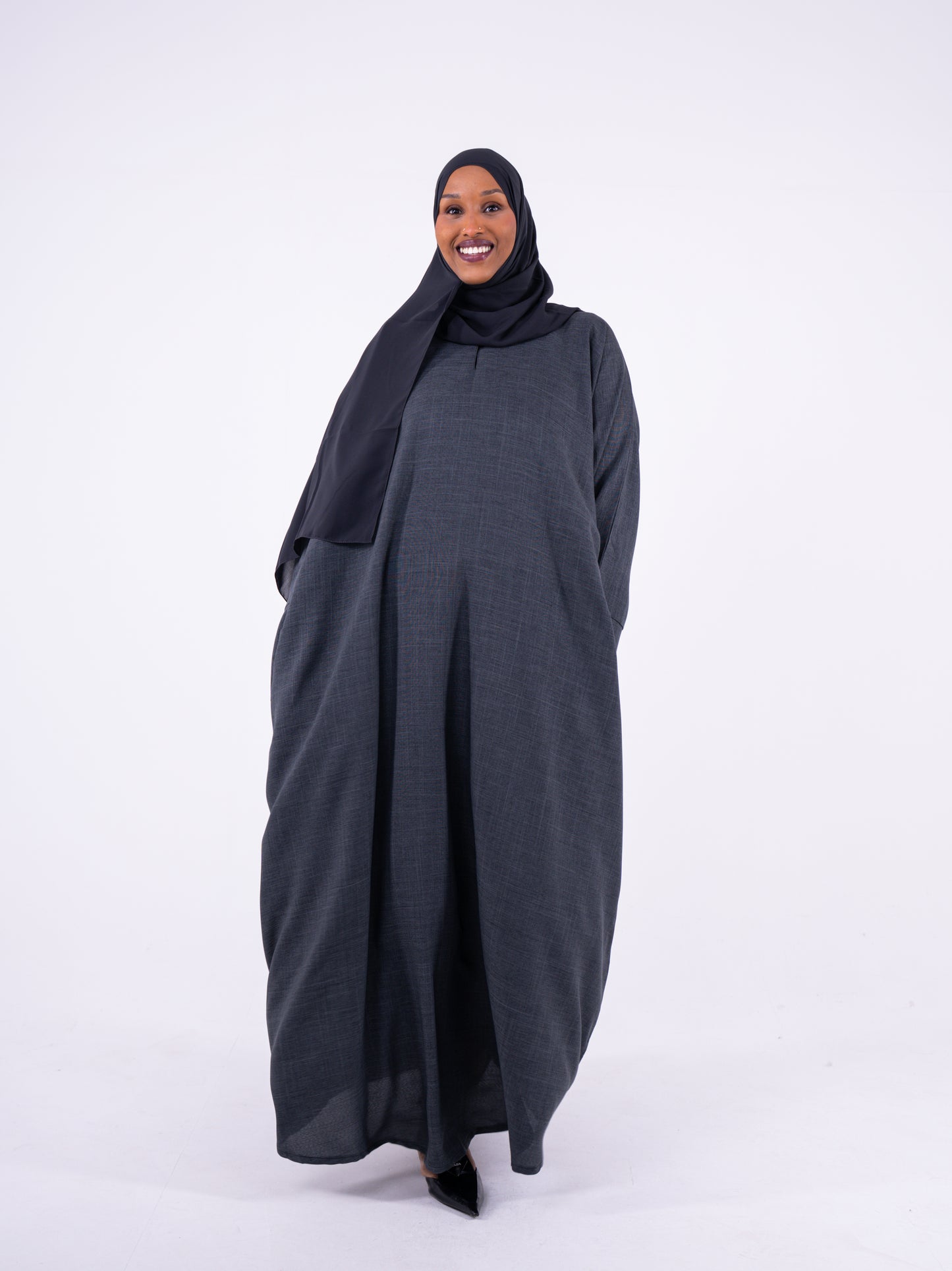 Charcoal Essential Abaya